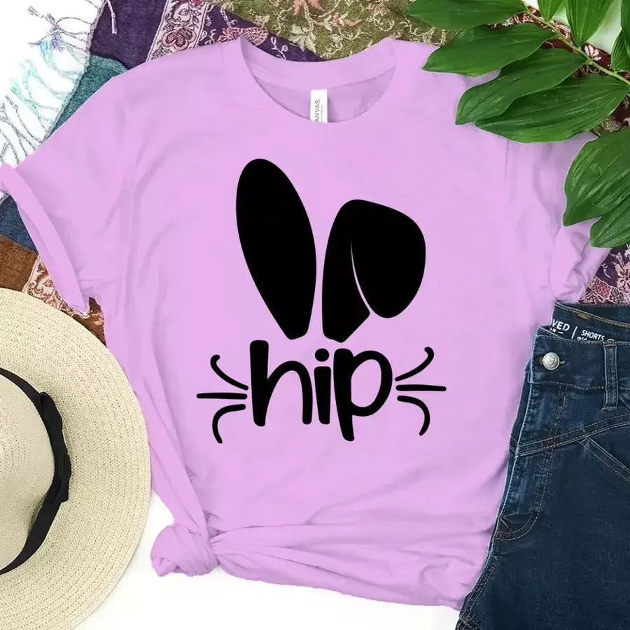 Hip & Hop Easter Couple Tee