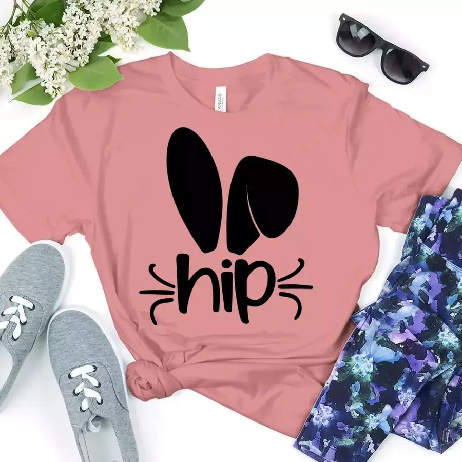 Hip & Hop Easter Couple Tee