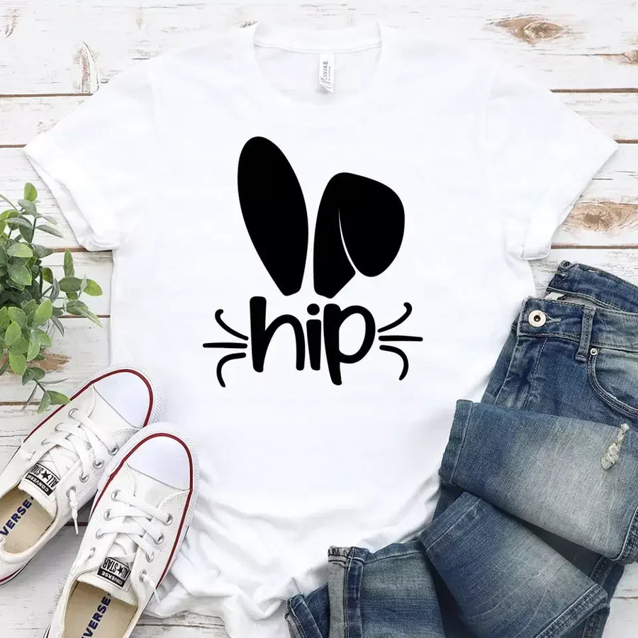 Hip & Hop Easter Couple Tee