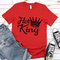 His Queen & Her King Couple Tee