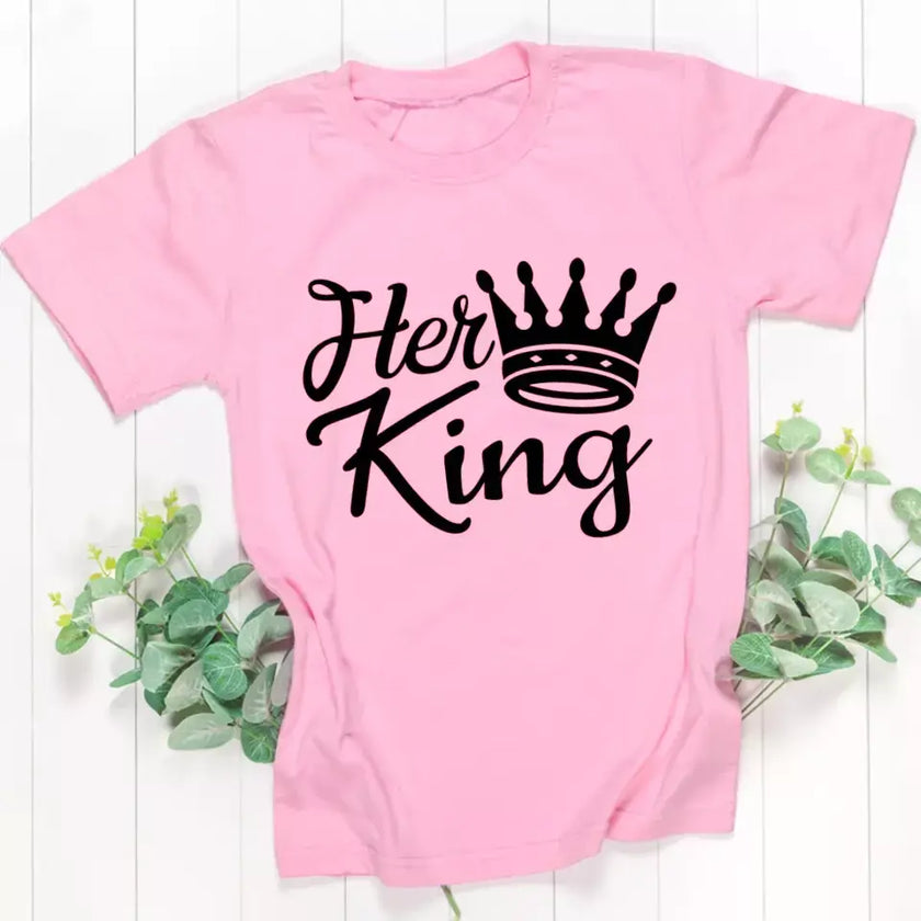 His Queen & Her King Couple Tee