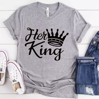 His Queen & Her King Couple Tee