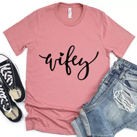 Hubby & Wifey Couple Tee