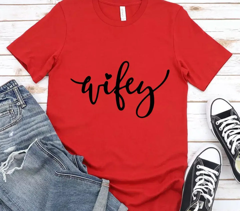 Hubby & Wifey Couple Tee