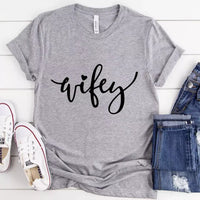 Hubby & Wifey Couple Tee