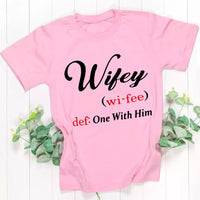 Hubby & Wifey Definition Couple Tee