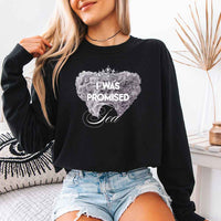 I Was Promised Tea Comfort Colors Long Sleeve – Regency BookTok Shirt
