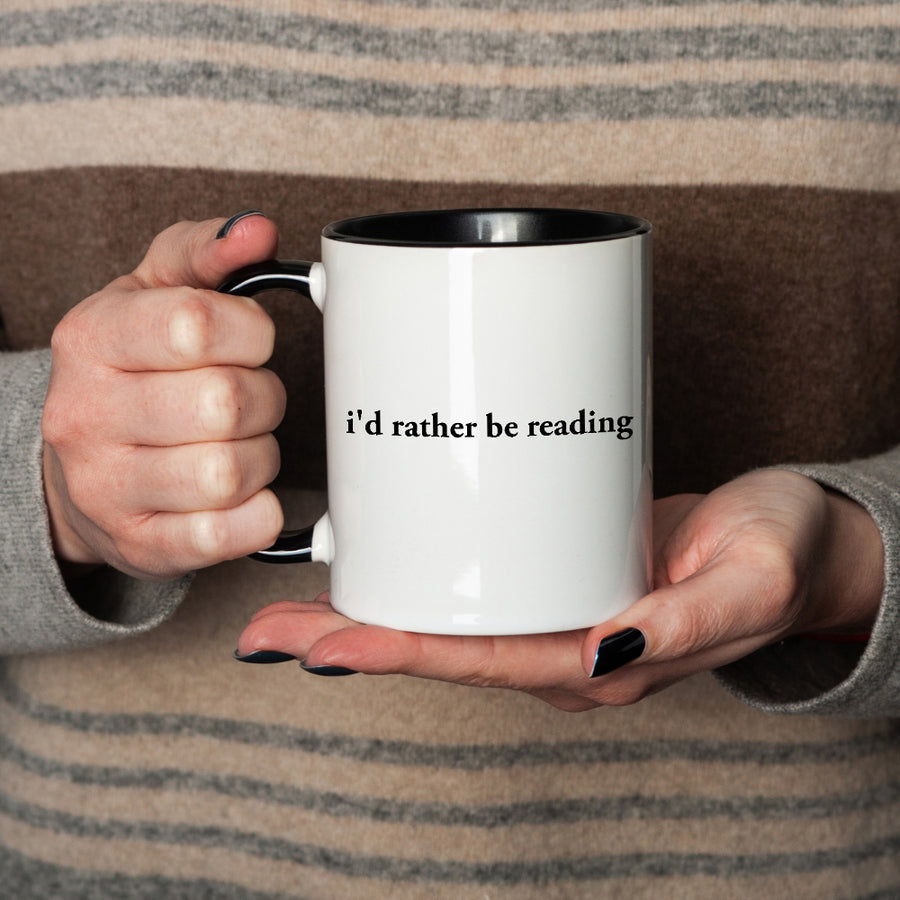 May include an I’d Rather Be Reading Book Lover 11oz Mug featuring a classic reading-inspired statement design on a ceramic mug.
