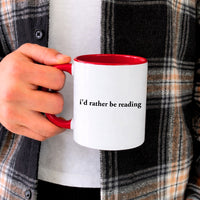 May include an I’d Rather Be Reading Book Lover 11oz Mug featuring a classic reading-inspired statement design on a ceramic mug.