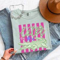 Later Alligator Comfort Colors Tee