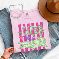 Later Alligator Comfort Colors Tee
