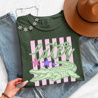 Later Alligator Comfort Colors Tee