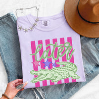 Later Alligator Comfort Colors Tee