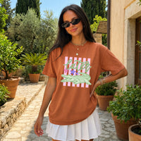 May include a Later Alligator Comfort Colors Tee featuring a playful alligator-inspired statement design on a casual short-sleeve shirt.