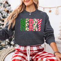 May include a Merry Crewneck Christmas Sweatshirt featuring a festive holiday statement design, classic pullover style, and seasonal apparel for Christmas parties, family gatherings, winter outfits, and holiday gifting.