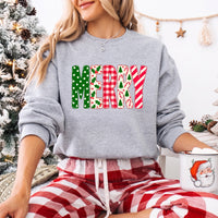 May include a Merry Crewneck Christmas Sweatshirt featuring a festive holiday statement design, classic pullover style, and seasonal apparel for Christmas parties, family gatherings, winter outfits, and holiday gifting.