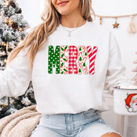May include a Merry Crewneck Christmas Sweatshirt featuring a festive holiday statement design, classic pullover style, and seasonal apparel for Christmas parties, family gatherings, winter outfits, and holiday gifting.