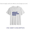 Monthly T-Shirt Subscription