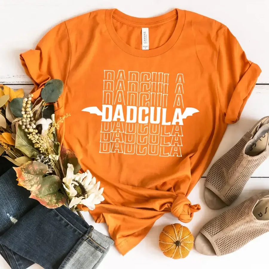 Momster and Dadcula Halloween Couples Tees