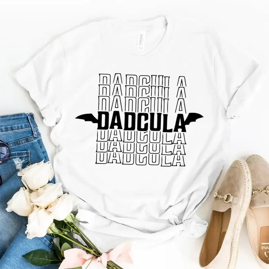 Momster and Dadcula Halloween Couples Tees