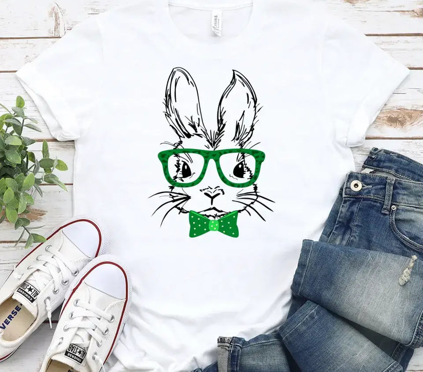 Mr. And Mrs. Bunny Couple Tee