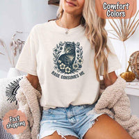 Rage Consumes Me kitten and flowers vintage graphic tee