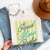Read More Books Comfort Colors Shirt - Book Lover Tee