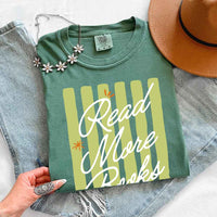 Read More Books Comfort Colors Shirt - Book Lover Tee