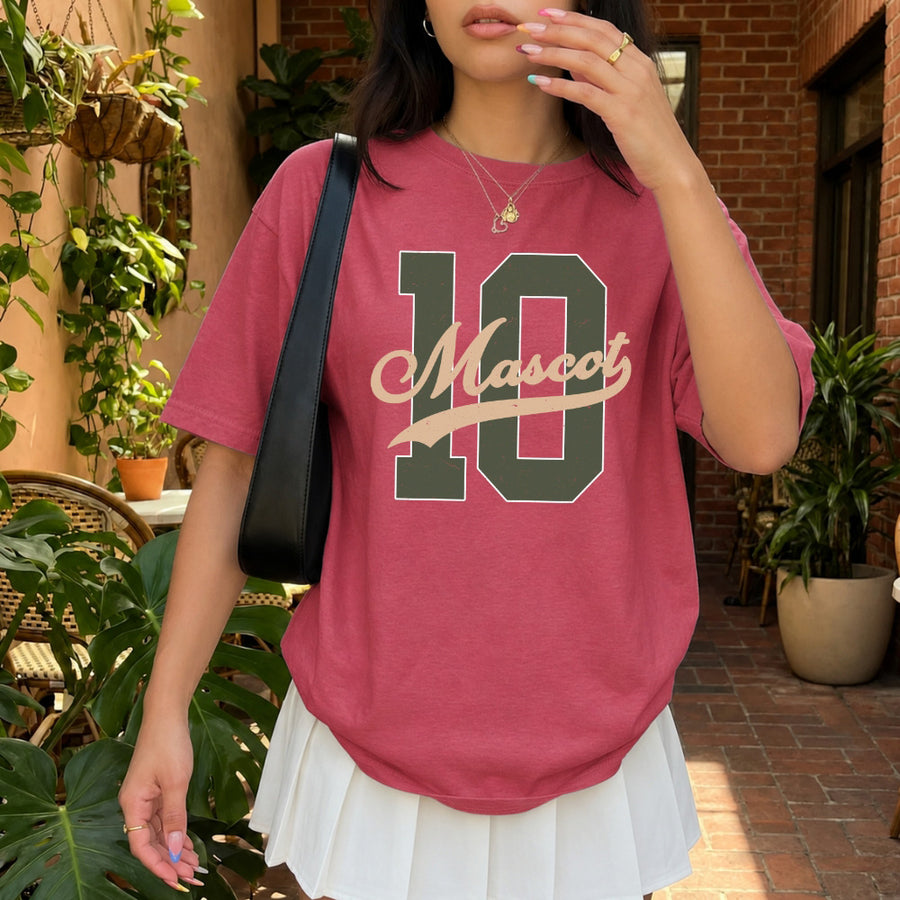 May include a Retro College Football Comfort Colors T-Shirt featuring a vintage-inspired athletic graphic, collegiate lettering, and classic game-day style.