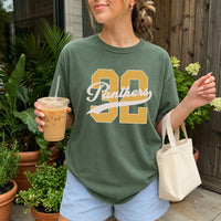 May include a Retro College Football Comfort Colors T-Shirt featuring a vintage-inspired athletic graphic, collegiate lettering, and classic game-day style.