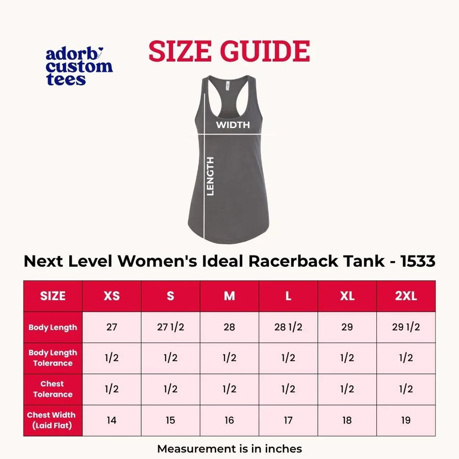 May include a size chart graphic showing top measurements and sizing from S to 4XL in inches.