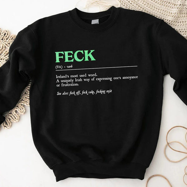 Camisetas con la definición de "Fuck" de San Patricio