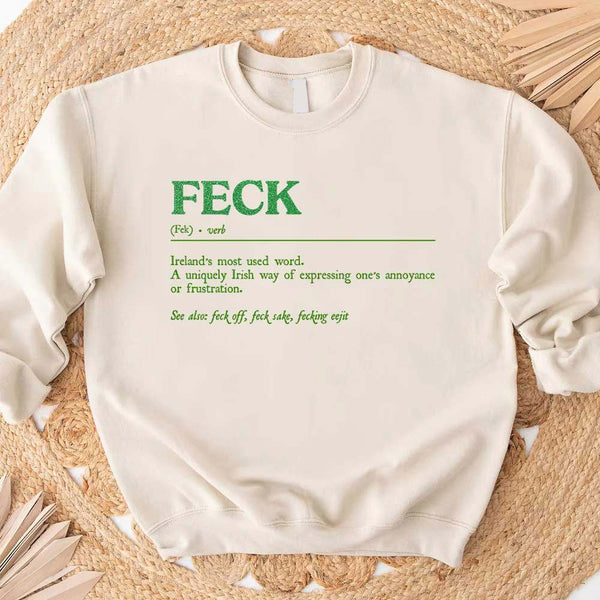 Camisetas con la definición de "Fuck" de San Patricio