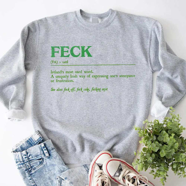 Camisetas con la definición de "Fuck" de San Patricio
