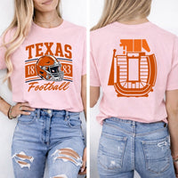 May include a Stadium Football Comfort Colors Game Day T-Shirt featuring a football-inspired design on a casual short-sleeve tee.