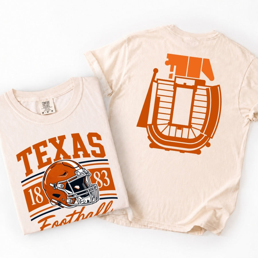 May include a Stadium Football Comfort Colors Game Day T-Shirt featuring a football-inspired design on a casual short-sleeve tee.