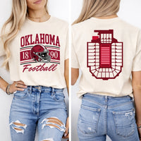 May include a Stadium Football Comfort Colors Game Day T-Shirt featuring a football-inspired design on a casual short-sleeve tee.