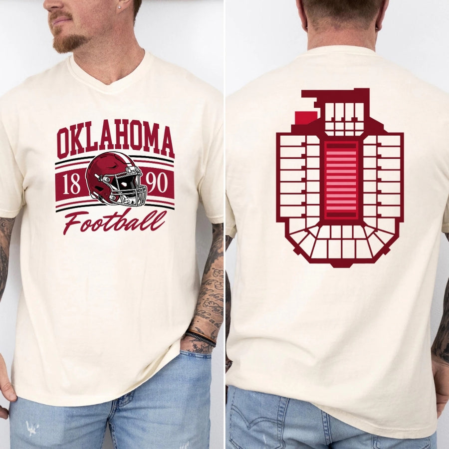 May include a Stadium Football Comfort Colors Game Day T-Shirt featuring a football-inspired design on a casual short-sleeve tee.