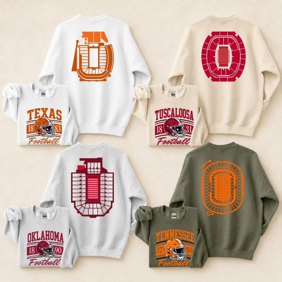 Stadium Football Game Day Unisex Sweatshirt