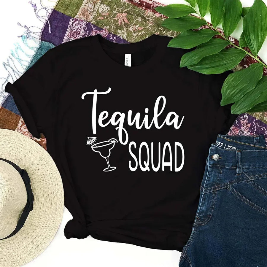 🍸 Tequila Squad Best Friends T-Shirt