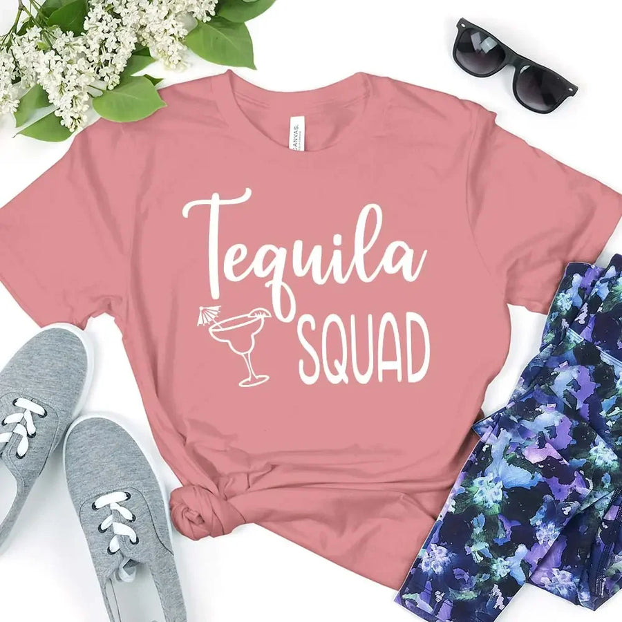 🍸 Tequila Squad Best Friends T-Shirt