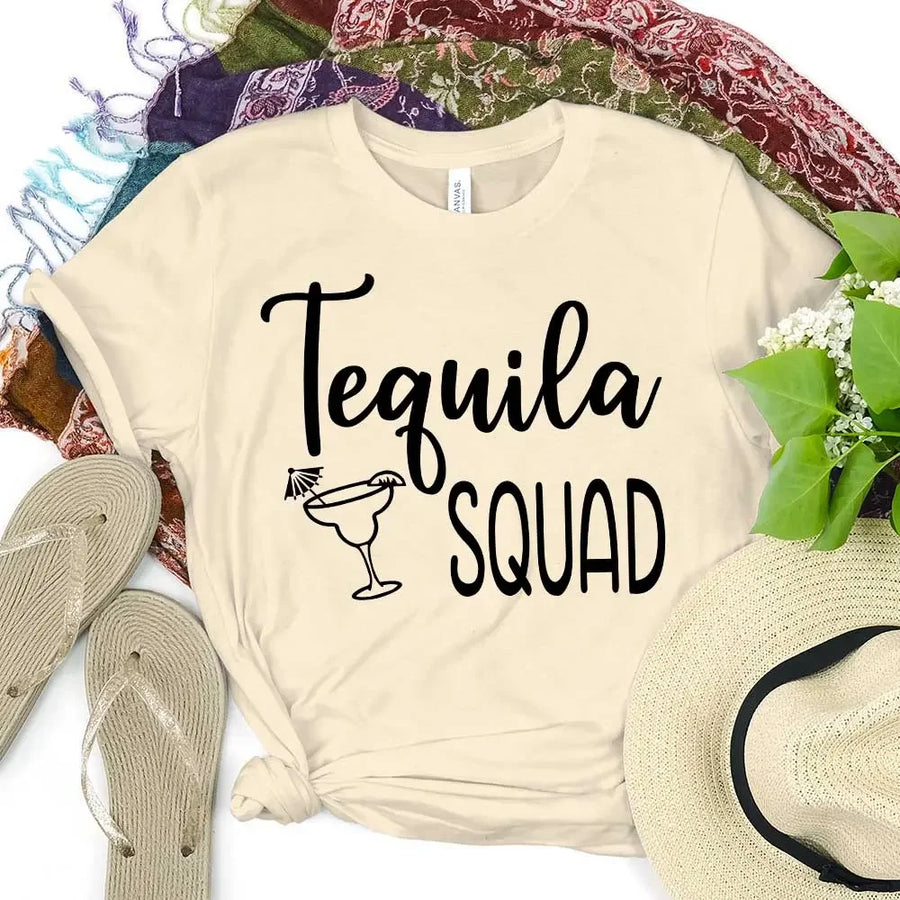 🍸 Tequila Squad Best Friends T-Shirt