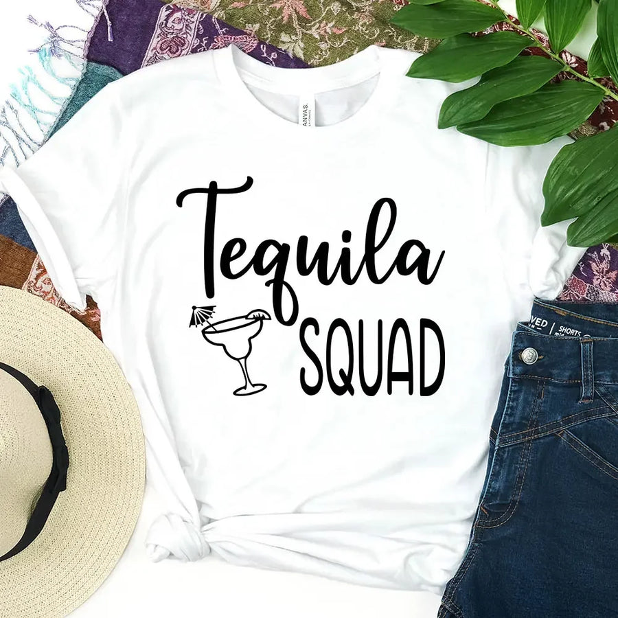 🍸 Tequila Squad Best Friends T-Shirt