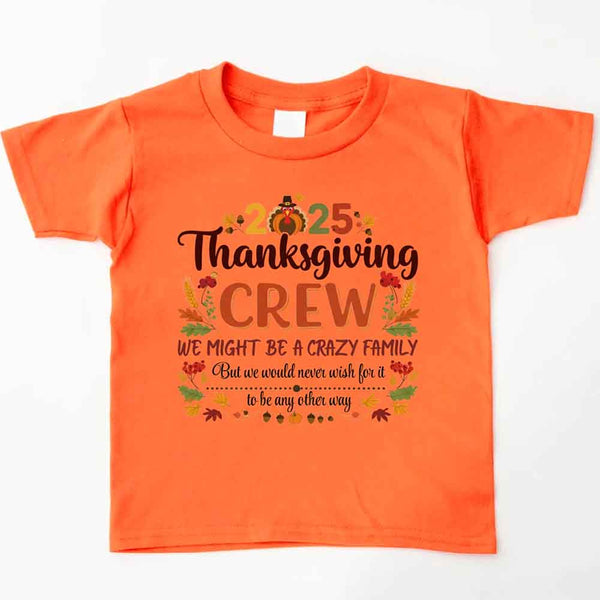 May include Thanksgiving family matching funny shirts, kids’ fall holiday tees for group celebrations, dinners, and holiday photos