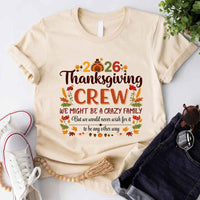 Thanksgiving Family Matching Funny Shirts – Fall Holiday Adult Tees