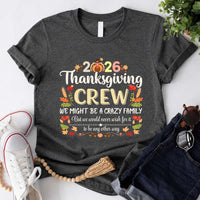 Thanksgiving Family Matching Funny Shirts – Fall Holiday Adult Tees