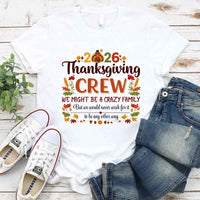 Thanksgiving Family Matching Funny Shirts – Fall Holiday Adult Tees