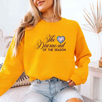 May include The Diamond of the Season crewneck sweatshirt with Regency BookTok graphic and cozy unisex fit
