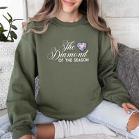 May include The Diamond of the Season crewneck sweatshirt with Regency BookTok graphic and cozy unisex fit