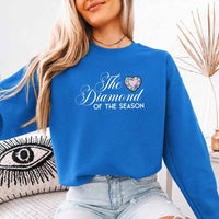 May include The Diamond of the Season crewneck sweatshirt with Regency BookTok graphic and cozy unisex fit